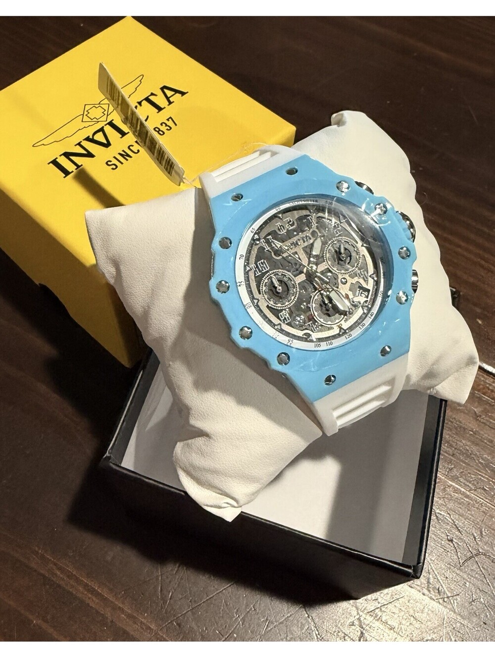 Invicta Racing Apexium Unisex Watch - 41mm, White (69627) - MSRP $329